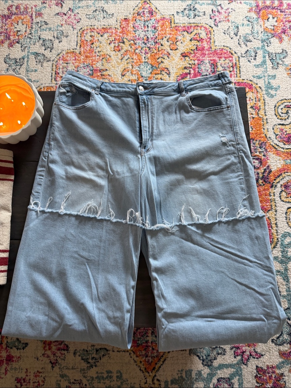 American Eagle Super High-Rise Baggy Wide Leg Jeans
